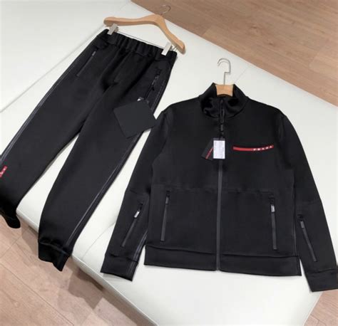 prada outerwear women|prada tracksuit women's.